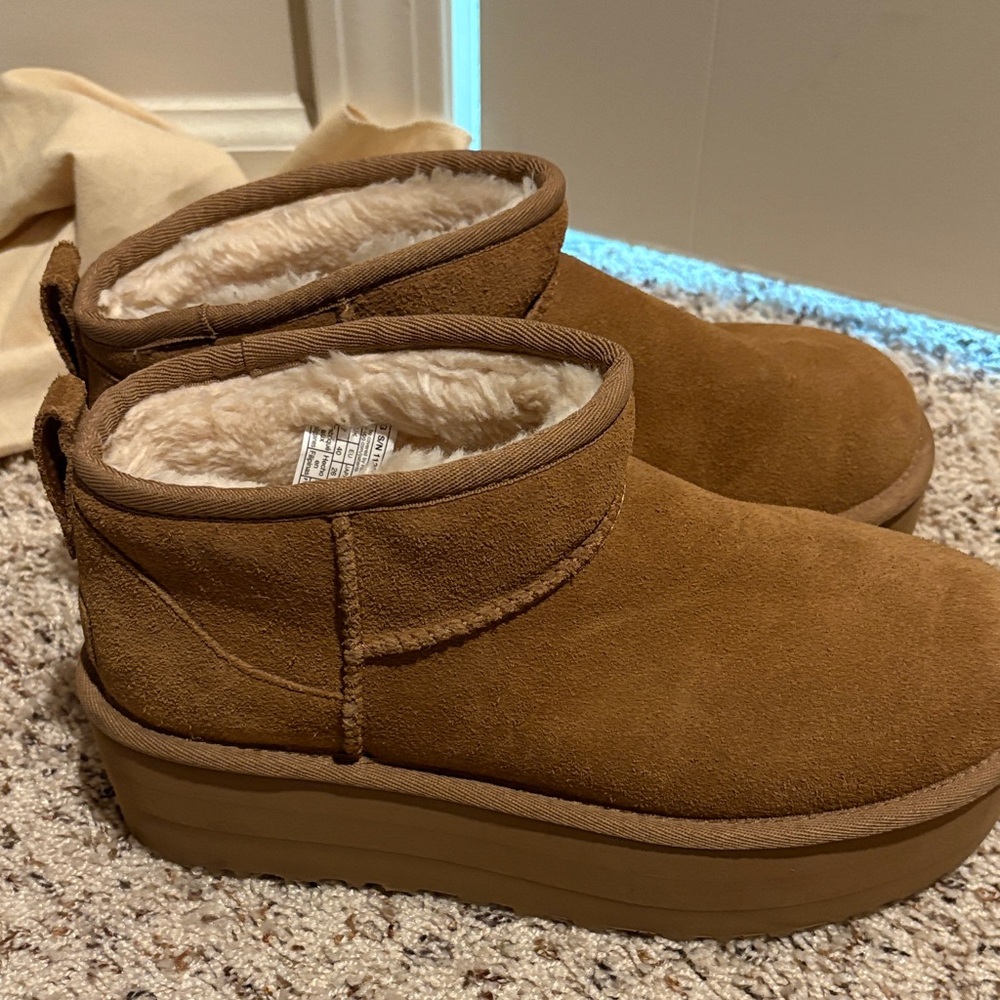 UGG Tan Winter Boots